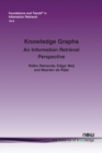 Image for Knowledge graphs  : an information retrieval perspective