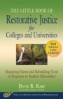 Image for The Little Book of Restorative Justice for Colleges and Universities, Second Edition : Repairing Harm and Rebuilding Trust in Response to Student Misconduct