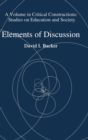 Image for Elements of discussion