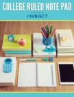 Image for College Ruled Note Pad - 1 Subject