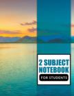 Image for 2 Subject Notebook For Students