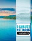 Image for 5 Subject Notebook For Students