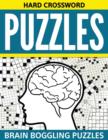 Image for Hard Crossword Puzzles : Brain Boggling Puzzles