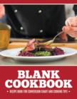 Image for Blank Cookbook Recipe Book For Conversion Chart And Cooking Tips