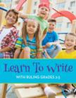 Image for Learn To Write With Ruling Grades 2-3