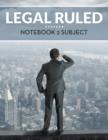 Image for Legal Ruled Notebook 2 Subject