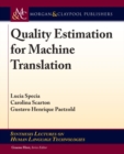 Image for Quality Estimation for Machine Translation