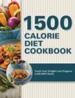 Image for 1500 Calorie Diet Cookbook Diet : Track Your Weight Loss Progress (with BMI Chart)