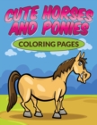 Image for Cute Horses &amp; Ponies Coloring Pages
