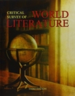 Image for Critical Survey of World Literature: Eastern Europe