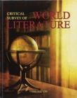 Image for Critical Survey of World Literature: Western Europe