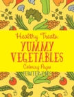 Image for Healthy Treats : Yummy Vegetables Coloring Pages