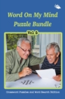 Image for Word On My Mind Puzzle Bundle Vol 5 : Crossword Puzzles And Word Search Edition