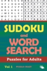 Image for Sudoku and Word Search Puzzles for Adults Vol 1