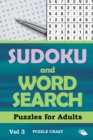 Image for Sudoku and Word Search Puzzles for Adults Vol 3