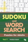 Image for Sudoku and Word Search Puzzles for Adults Vol 7