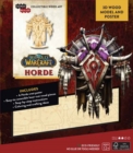 Image for IncrediBuilds: World of Warcraft: Horde 3D Wood Model and Poster
