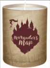Image for Harry Potter: Marauder&#39;s Map Glass Candle
