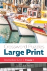 Image for Crossword Puzzles Large Print (Intermediate Level) Vol. 1