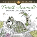 Image for Forest Animals Designs Coloring Book For Grown Ups
