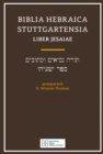 Image for Biblia Hebraica Stuttgartensia (Bhs) Liber Jesaiae (Isaiah) (Softcover)