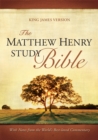 Image for The Matthew Henry Study Bible (Red Letter, Bonded Leather, Black)
