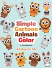 Image for Simple Cartoon Animals to Color