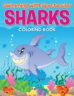 Image for Swimming with Spectacular Sharks Coloring Book