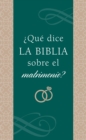 Image for Que dice la Biblia sobre el matrimonio?