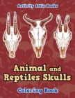 Image for Animal and Reptiles Skulls Coloring Book