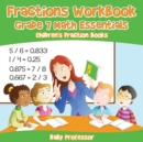 Image for Fractions Workbook Grade 7 Math Essentials