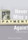 Image for Never Miss a Payment Again! Monthly Bill Planner