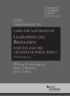 Image for Cases and Materials on Legislation and Regulation, 5th : 2016 Supplement