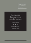 Image for Contracts : Transactions and Litigation