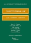 Image for Constitutional Law, Cases, Comments, and Questions, 2017 Supplement