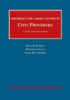 Image for Materials for a Basic Course in Civil Procedure, Concise - CasebookPlus