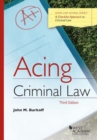 Image for Acing Criminal Law