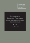 Image for Investigative Criminal Procedure : Inside This Century&#39;s Most (In)Famous Cases - CasebookPlus