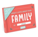 Image for Knock Knock What I Love About our Family Fill in the Love Journal