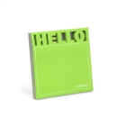 Image for Knock Knock Hello Diecut Sticky Note