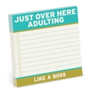 Image for Knock Knock Adulting Sticky Notes (4 x 4-inches)