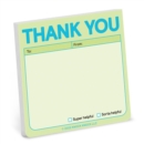 Image for Knock Knock Thank You Sticky Note (Pastel Version)