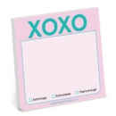 Image for Knock Knock XOXO Sticky Note (Pastel Version)