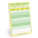 Image for Knock Knock This Week&#39;s Meals Big &amp; Sticky Notepads