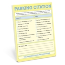 Image for Knock Knock Parking Citation Nifty Note (Pastel Yellow)