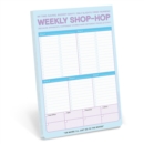 Image for Knock Knock Weekly Shop-Hop Pad with Magnet (Pastel Version)