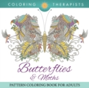 Image for Butterflies &amp; Moths Pattern Coloring Book For Adults