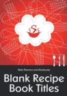 Image for Blank Recipe Book Titles