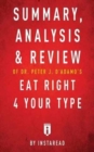 Image for Summary, Analysis &amp; Review of Peter J. D&#39;Adamo&#39;s Eat Right 4 Your Type by Instaread