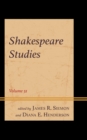 Image for Shakespeare studiesVolume 51